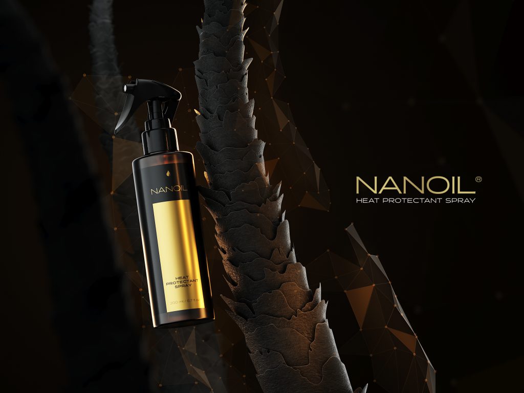 hővédő spray hajra Nanoil