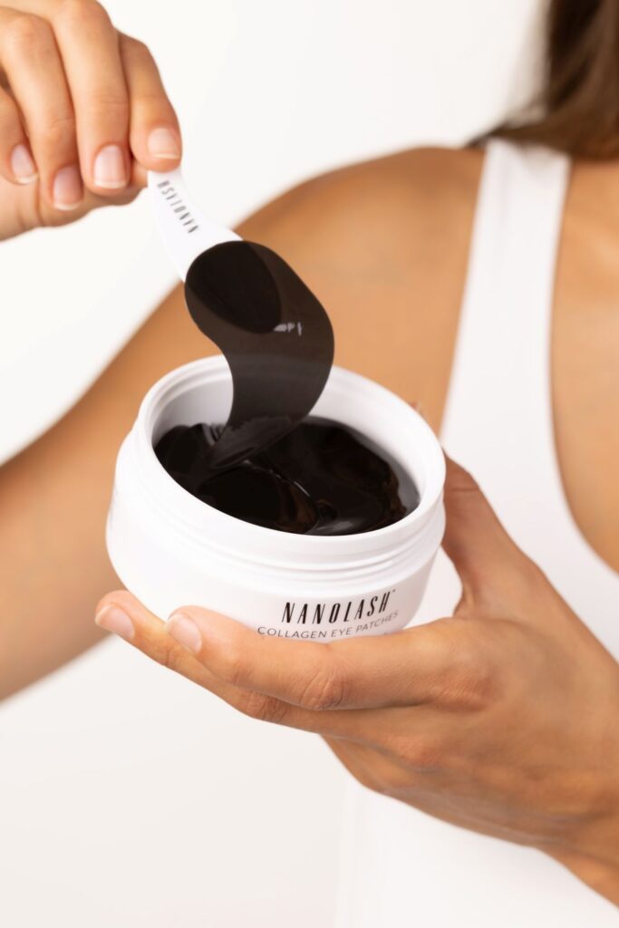 szem alatti tapasz nanolash